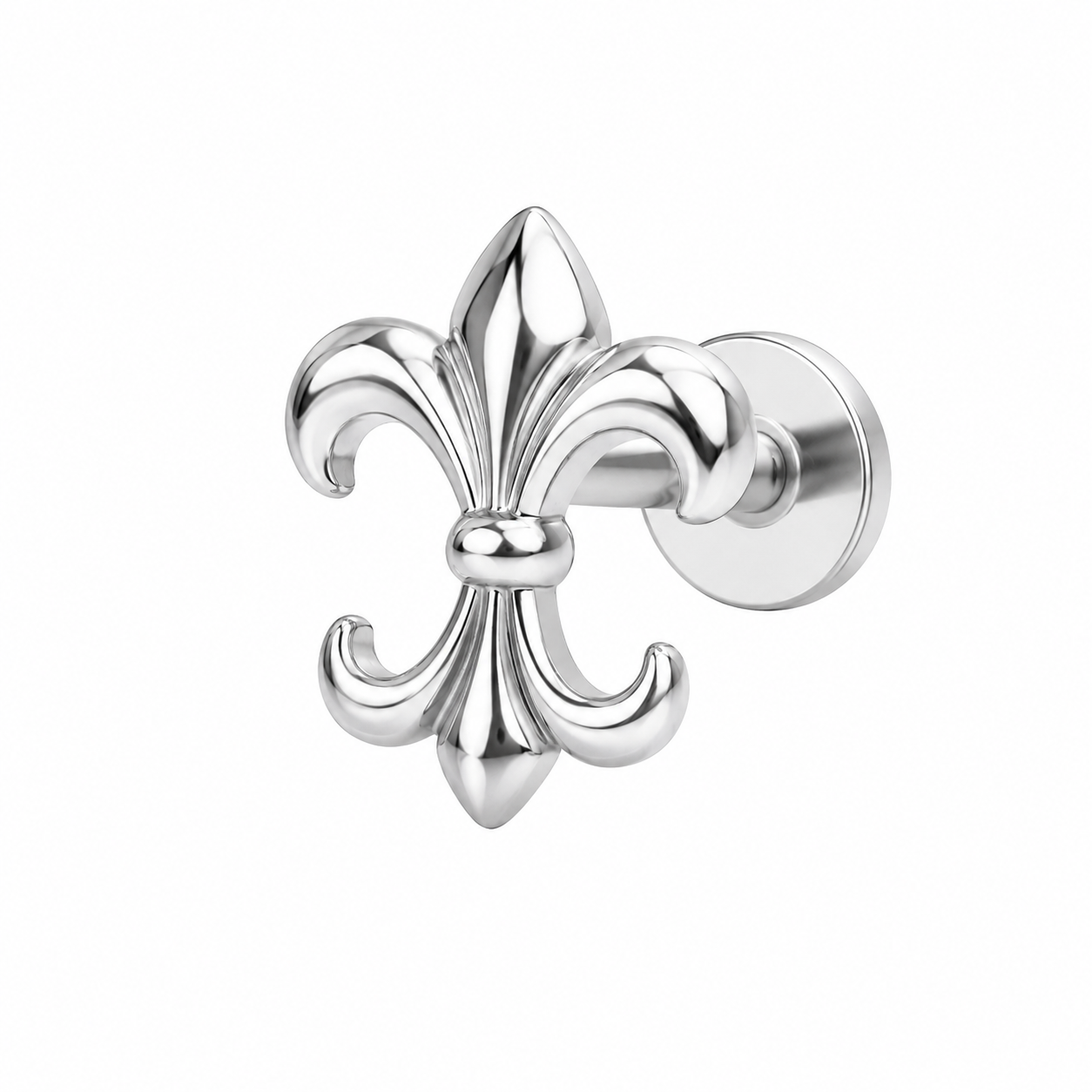 LABRET DO PIERCINGU UCHA SREBRNY – GWINT WEWNĘTRZNY | TYTAN ASTM F-136