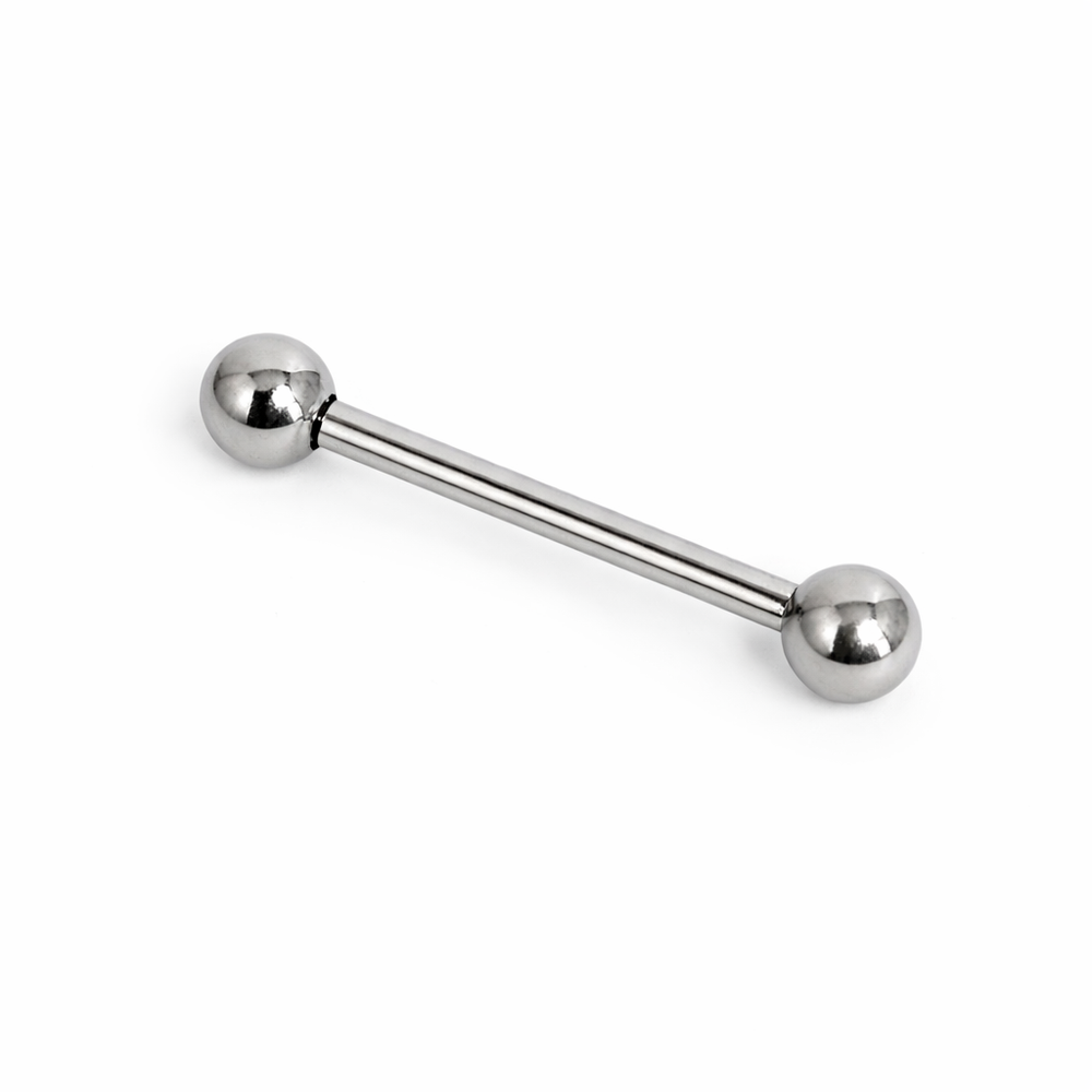 SZTANGA  DO PIERCINGU 1.6 MM TYTANOWA -GWINT ZEWNĘTRZNY ZŁOTY