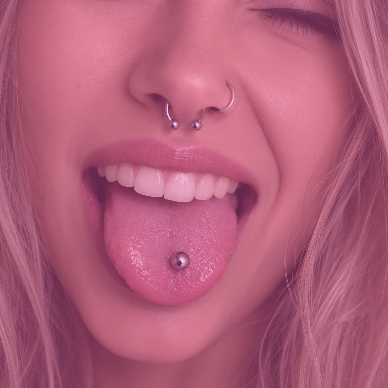 Tongue  piercing